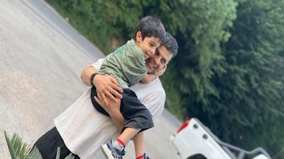 آخرین صدای یک پدر برای فرزندش قبل از شهادت + فیلم