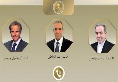 وزیر خارجه مصر با عراقچی و گروسی دیدار کرد