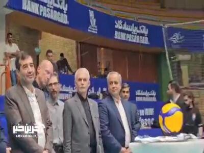 گلایه مرتضی شریفی کاپیتان جدید تیم ملی والیبال با گلایه از وزیر ورزش و جوانان