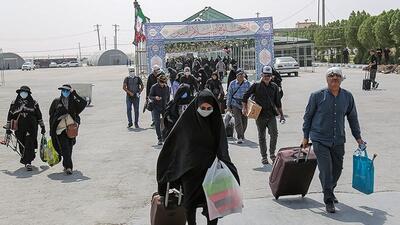 ۳۵۰۰۰ هزار تبعه خارجی از مرزهای خوزستان کربلایی شدند