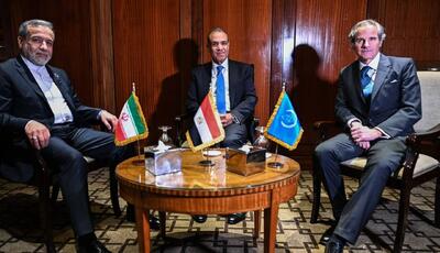 گفت‌وگوی وزیر خارجه مصر با عراقچی، گروسی