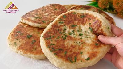 خمیر ورز دادن لازم نیست فقط مخلوط کنید!/ باورتون نمیشه چقدر نرم و خوشمزه ست!