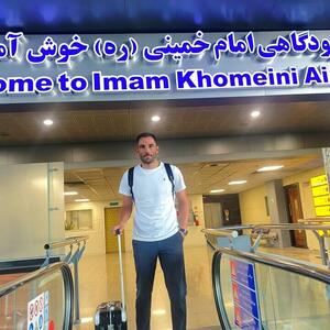 بازیکن جدید استقلال وارد تهران شد