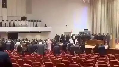 ببینید: اعضای مجلس عراق به جان هم افتادند