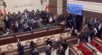 نمایندگان پارلمان عراق به جان هم افتادند +فیلم | جهان نیوز