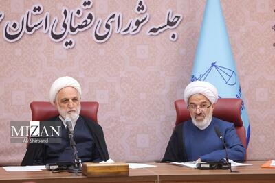 رئیس قوه قضاییه: ۴۵۹ میلیارد تومان اعتبار به منظور تجهیز مراکز و مراجع قضایی استان خراسان شمالی در نظر گرفته شد/ قطعاً با جواسیس برخورد قاطعانه و قانونی خواهیم داشت/ توسعه بهره‌گیری از ظرفیت‌های مردمی، سیاست قطعی دستگاه قضایی است