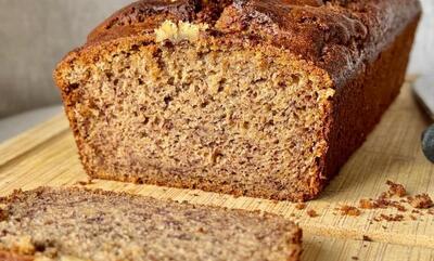 طرز تهیه کیک موز و گردو؛ خوش بافت به روش کافی شاپی