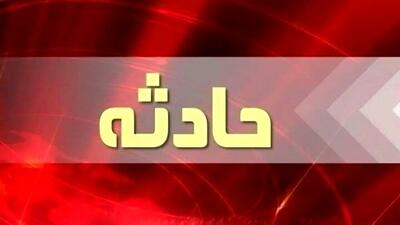 تصادف هولناک در طریق الحسین / برخورد ون با جرثقیل بالابر اداره برق!