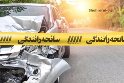 حادثه واژگونی آمبولانس اورژانس در اصفهان