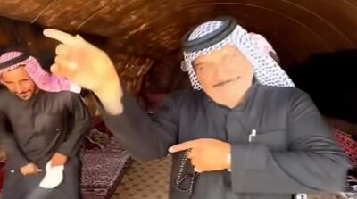 پیرمرد عراقی که بین ایرانی‌ها محبوب شده است