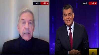 سوال مجری الجزیره از کارشناس اسرائیلی که باعث ترک پخش زنده توسط او شد! + فیلم