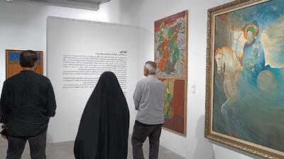 نقاشی و نگارگرگری عاشورایی در «به بلندای تاریخ» قاب شد