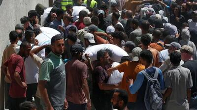 هجوم شهرک‌نشینان اسرائیلی به کاروان کمک‌رسانی به غزه