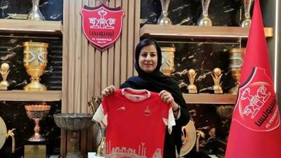 سرمربی سابق بانوان، در پرسپولیس