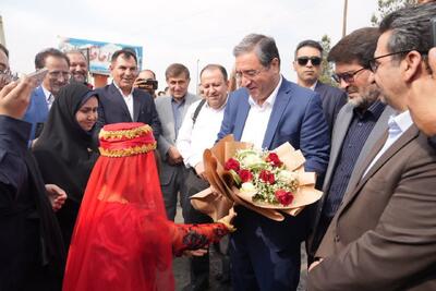 سفر استاندار آذربایجان‌غربی به شهرستان میاندوآب 