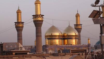 خدمات شبانه‌روزی خادمین منطقه۹ به زوار اربعین در شهر سامرا