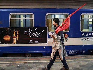 راه اندازی قطار ریل باس ویژه زائران اربعین در مسیر خرمشهر – شلمچه