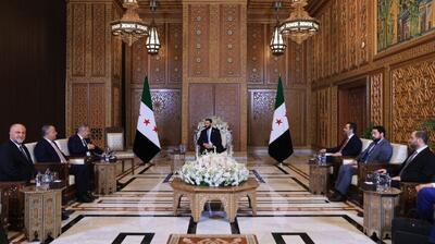 دیدار وزیر خارجه ترکیه با جولانی در دمشق