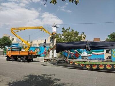 پروژه‌های برق‌رسانی اربعین در مرزهای شلمچه و چذابه تکمیل شد