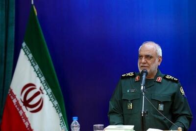 اظهارات رئیس سازمان اطلاعات سپاه درباره حمله به پایگاه امریکایی در قطر/ اروپا، اشتباه اسرائیل و آمریکا را تکرار نکند