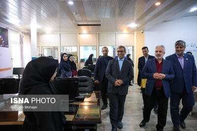 بازدید استاندار خراسان رضوی از خبرگزاری ایسنا - مشهد