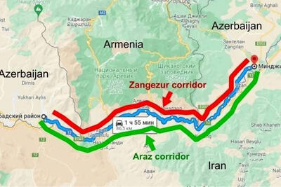  آمریکایی‌ها در حال ورود به کریدور زنگزور هستند تا کنترل قفقاز جنوبی - در نزدیکی روسیه و ایران - را به دست بگیرند
