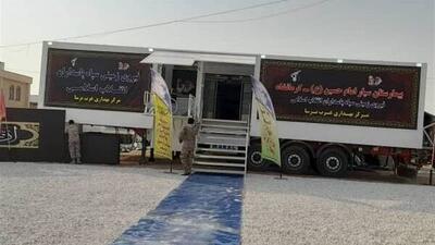 مجهزترین بیمارستان صحرایی سپاه در مرز خسروی دایر شد