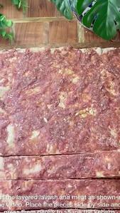 ترکیبی متفاوت و خوشمزه با نان لواش و کباب + فیلم