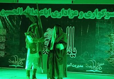 تلاقی هنر و حماسه؛ درخشش فرهنگ عاشورایی در کیش - تسنیم
