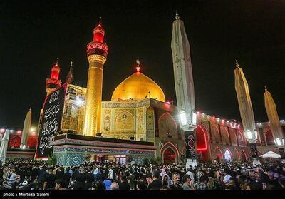 حرم مطهر حضرت علی (ع) در آستانه اربعین حسینی- عکس خبری تسنیم | Tasnim