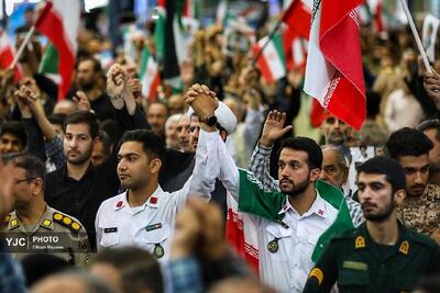 مراسم اربعین شهدای اقتدار ایران
