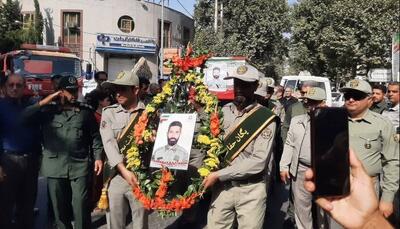 پیکر شهید محیط‌بان پارک ملی گلستان تشییع شد