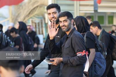 حضور ورزشکاران در مراسم جهانی اربعین