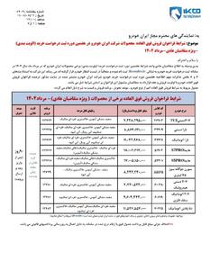 شرایط (واریز وجه)  فروش فوق العاده ایران خودرو از طریق ثبت نام در سامانه