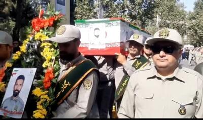 پیکر شهید محیط‌بان پارک ملی گلستان در مینودشت تشییع شد