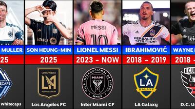 برترین بازیکنان تاریخ فوتبال که راهی MLS شدند؛ از پله و کرایوف و اوزبیو و بکن باوئر تا مسی و زلاتان و رونی و بکام - پارس فوتبال