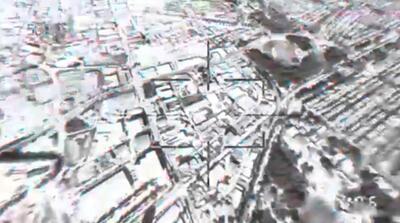 ویدیوی منحصر به فرد از لحظه اصابت موشک ایران به اسرائیل
