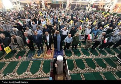 برگزاری تجمع جمعه خشم و نصر در بوشهر- عکس صفحه استان تسنیم | Tasnim