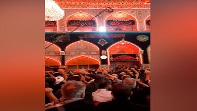 طنین شعار مرگ بر آمریکا و مرگ بر اسرائیل در حرم سیدالشهدا (ع) + فیلم