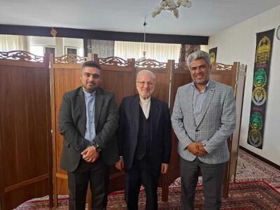  دیدار رئیس فدراسیون شمشیربازی با رئیس کمیته دیپلماسی اقتصادی مجلس