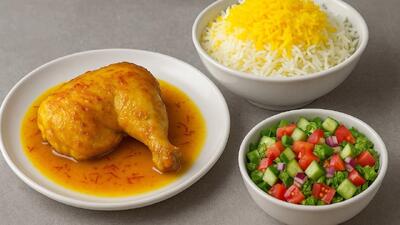 راز طعم مرغ مشهدی : مرغ با پیاز کاراملی لذیذ و خوشمزه