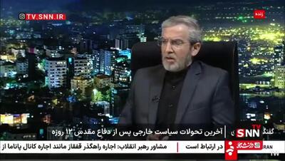 باقری کنی: جمهوری اسلامی به راحتی از موضوع زنگزور نمی‌گذرد+ فیلم