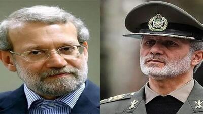 پیام مهم فرمانده کل ارتش به علی لاریجانی