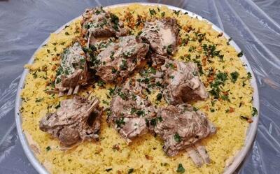 طرز تهیه منسف؛ غذای محلی و لذیذ اردنی |  انصاف نیوز