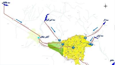 منابع تامین‌کننده آب تهران را بشناسید؛ فقط در این صورت از بحران کم‌آبی عبور می‌کنیم + تصاویر