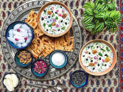 طرز تهیه آب دوغ خیار تبریزی ؛ غذایی خنک و تابستانه