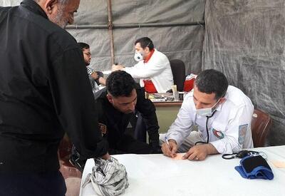 خدمت‌رسانی کاروان سلامت دانشگاه علوم پزشکی اراک به زائران اربعین در ایران و عراق