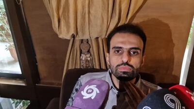 امیر عرب براقی: در تست آمادگی جسمانی آسیب دیدم و ۱ ماه نمی توانم قضاوت کنم