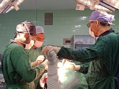 نخستین جراحی پیچیده لگن در بیمارستان گناوه با موفقیت انجام شد