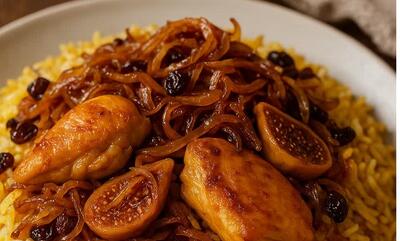 طرز تهیه انجیر پلو؛ غذای شیرین و خوشمزه
